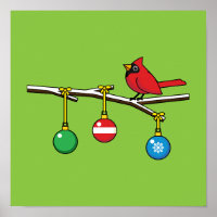 Cardeal Vermelho no Ramal da Bare de Natal