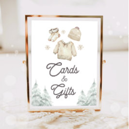 Poster Cards and Gifts Winter Baby It's Cold Outside
