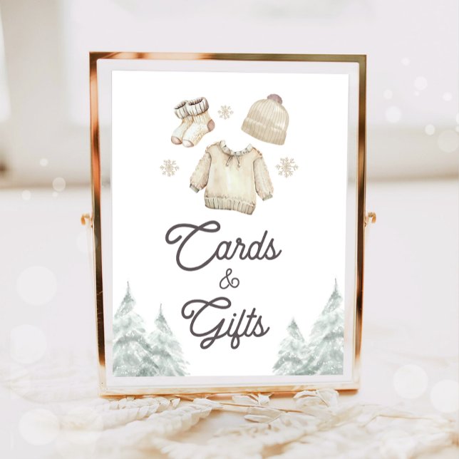 Poster Cards and Gifts Winter Baby It's Cold Outside (Criador carregado)