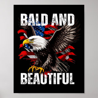 Poster Careca E Bela 4 De Julho Dia Da Independência Amer