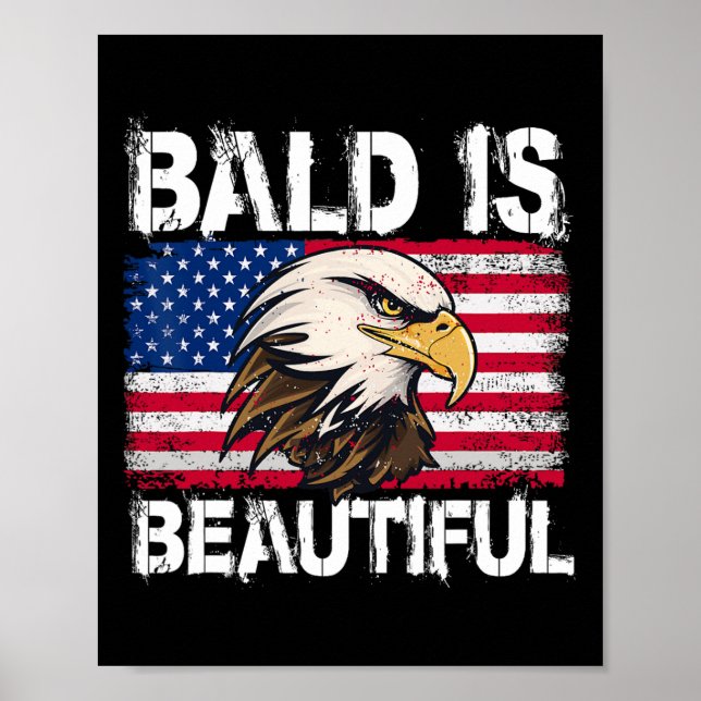 Poster Careca é Bela 4 De Julho Dia Da Independência Bal (Frente)