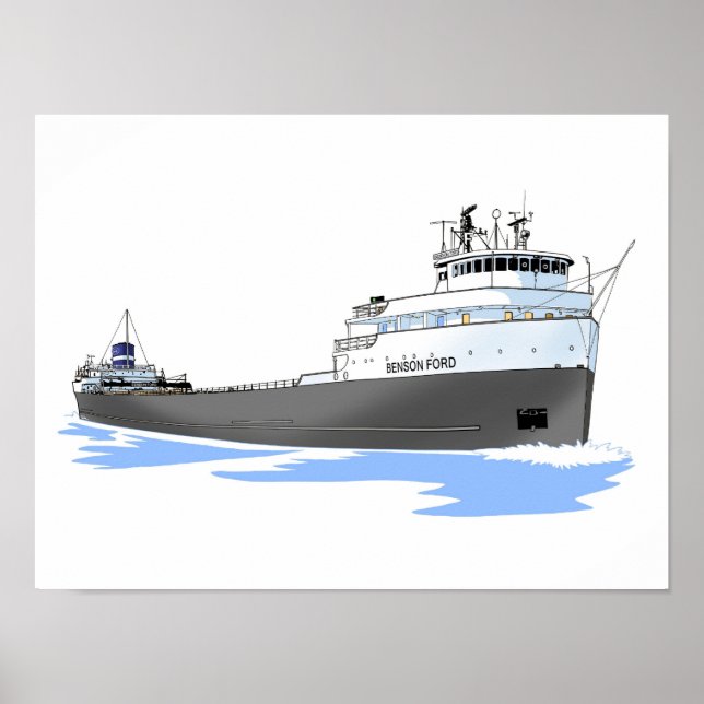 Poster Cargueiro dos Lagos excelentes Benson Ford (2) (Frente)