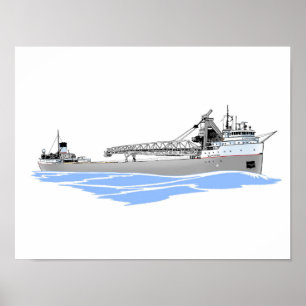 Poster Cargueiro dos Lagos excelentes Cuyahoga