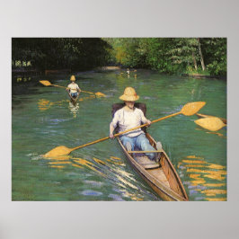 Pôster Cargueiros por Gustave Caillebotte, Vintage Fine A