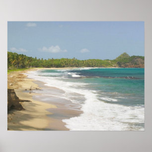 Pôster Caribe, GRANADA, Costa Leste, Baía de Granada,