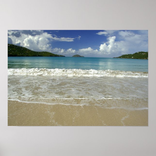 Pôster Caribe, Ilhas Virgens Americanas, Rua.Thomas, 6 (Frente)