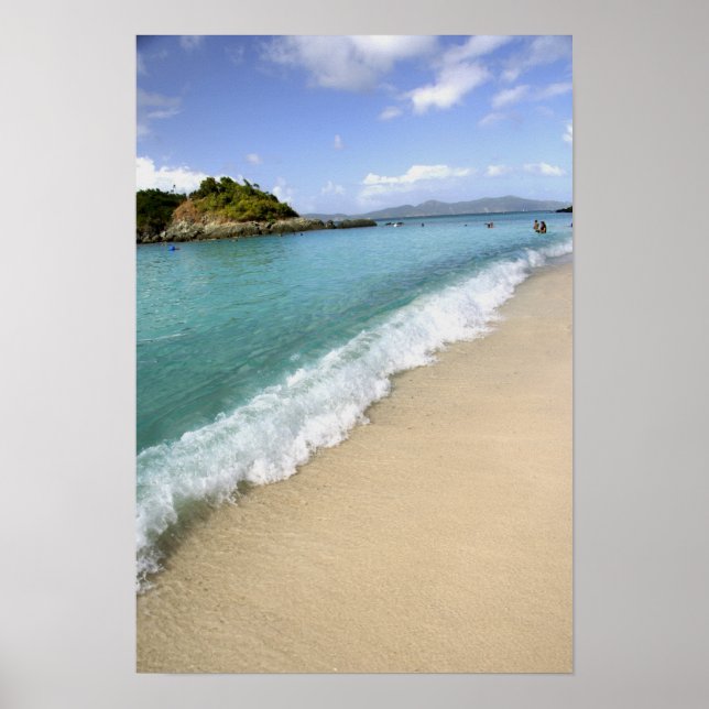 Pôster Caribe, Ilhas Virgens dos EUA, St. John, (Frente)