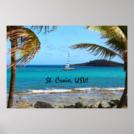 Pôster Caribe tropical