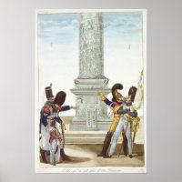 caricatura de soldados na Vendome Colonne