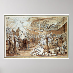 Poster Caricatura dos cleros