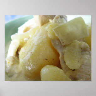 Pôster Caril amarelo tailandês [แกงกะหรี