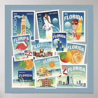 Poster Carimbos da Flórida