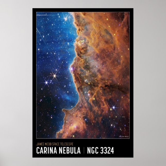 Poster Carina Nebula (Frente)