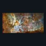 Pôster Carina Nebula Extreme 78x38 (99x48)<br><div class="desc">Tamanho recomendado para ajustado de um quadro padrão: 78x38 polegadas (tamanho original: 99x48 polegadas a 300 PPI, 428 MP). Muitos outros tamanhos disponíveis. Clique em 'Personalizar!' à direita. Em comemoração ao 17º aniversário do lançamento e implantação do Telescópio Espacial Hubble, da Nasa, uma equipe de astrônomos lançou uma das maiores...</div>