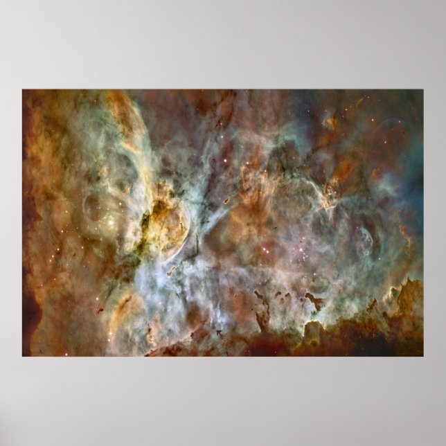 Poster Carina Nebula Extreme resized 78x52 (99x48) (Frente)