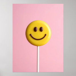 Poster carinha sorridente
