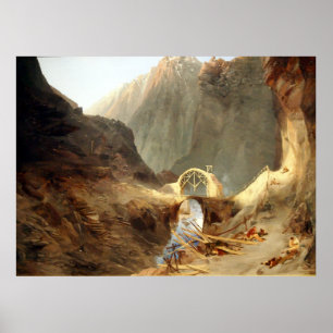 Pôster Carl Blechen Bridge of the Devil