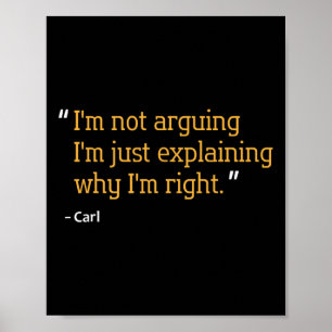 Poster Carl Gift Cita Engraçado Aniversário Personalizado
