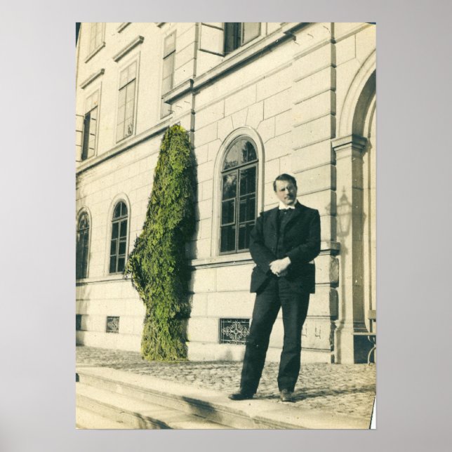Pôster Carl Gustav Jung 1910 (Frente)