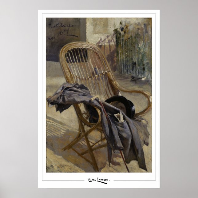 Poster Carl Larsson Zedign Cartaz de Arte #11 (Frente)