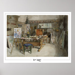 Poster Carl Larsson Zedign Cartaz de Arte #125