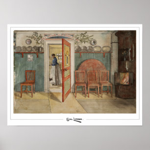 Poster Carl Larsson Zedign Cartaz de Arte #330