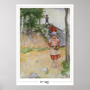Poster Carl Larsson Zedign Cartaz de Arte #352