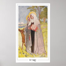 Carl Larsson Zedign Cartaz de Arte #423
