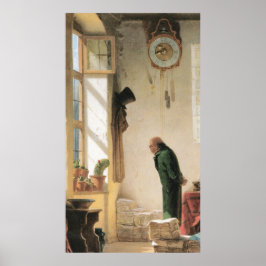 Poster Carl Spitzweg - Der Kaktusliebhaber - Deutsch