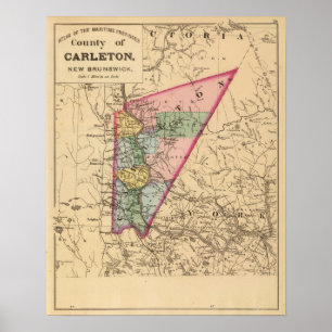 Pôster Carleton Co, N.B.