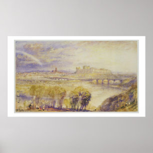 Poster Carlisle, c.1832 (w/c em teceu o papel)
