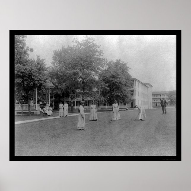 Pôster Carlisle Indian School in Carlisle, PA 1901 (Frente)