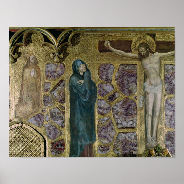Pôster Carlos IV na Prayer, Virgem e Cristo de (Frente)