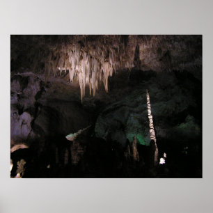 Poster Carlsbad Caverns Interior