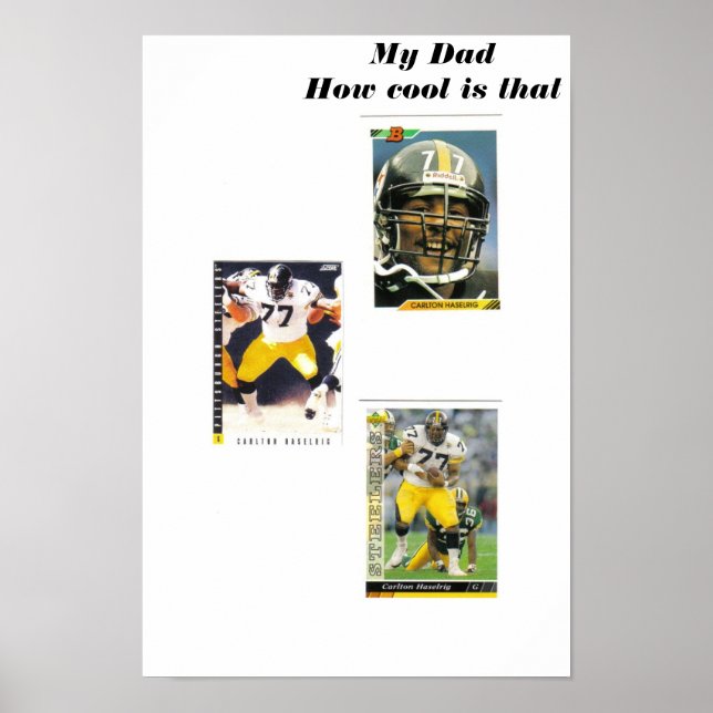 Pôster Carlton Haselrig #77 (Frente)