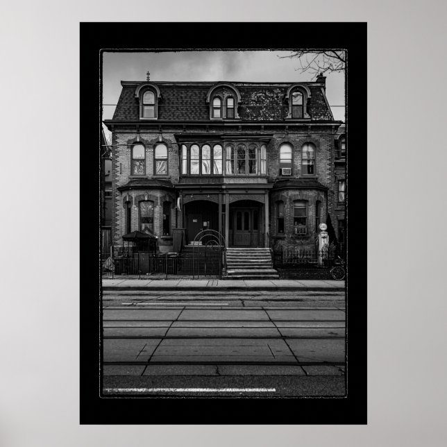 Poster Carlton Street n.o 17 com fronteira (Frente)