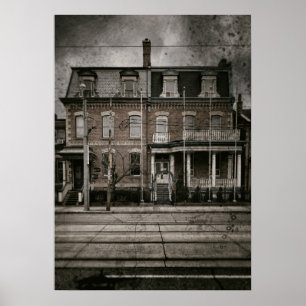 Poster Carlton Street No 9 Old Film Version