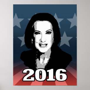 PÔSTER CARLY FIORINA 2016 CANDIDATO