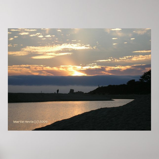 Poster Carmel Sunset Casal (Frente)