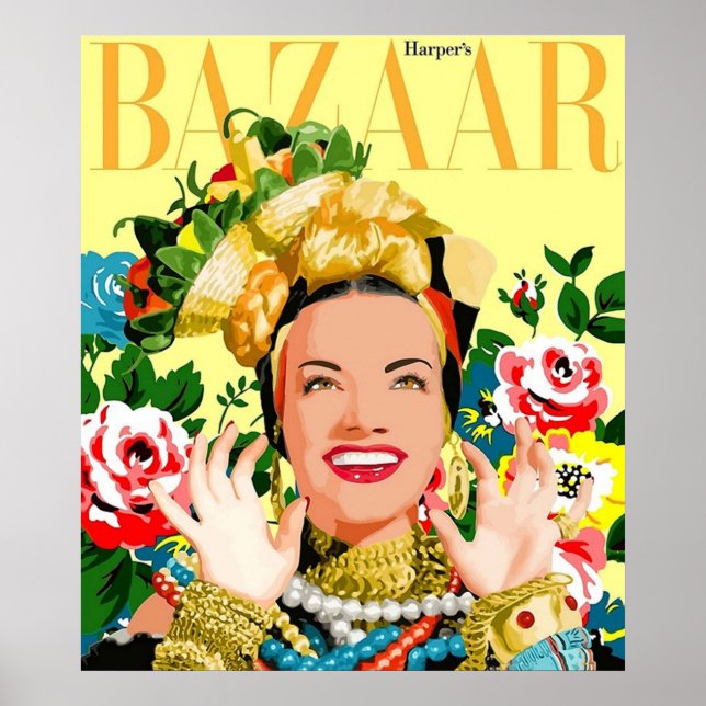 POSTER CARMEN MIRANDA (Frente)