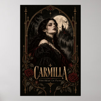 Poster Carmilla – Sheridan Le Fanu Vampira Gótica