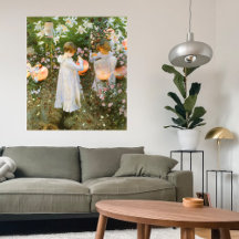 Carnação, Lily, Lily, Rosa De John Singer Sargent