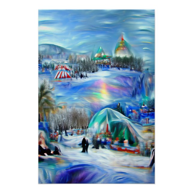 Pôster Carnaval de inverno (Frente)