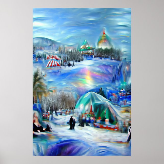 Poster Carnaval de inverno (Frente)