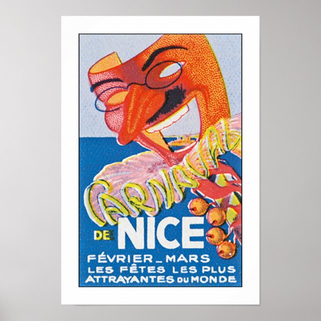 Poster Carnaval de Nice (Frente)