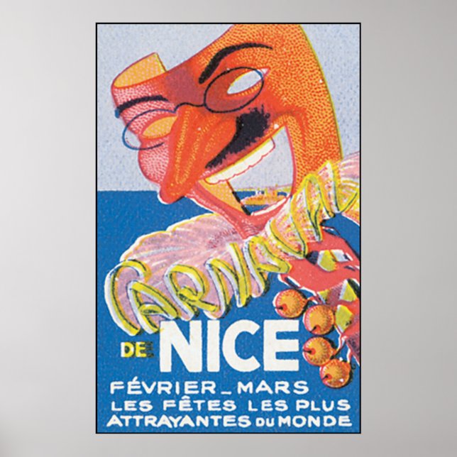 Poster Carnaval De Nice (Frente)