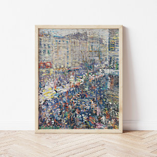 Poster Carnaval de rua, Paris   Nikolai Tarkhov