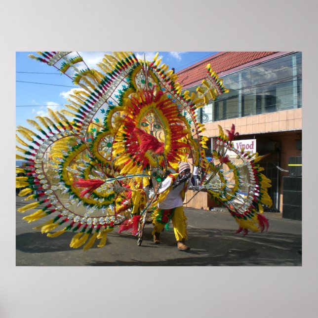 Pôster Carnaval de Trinidad (Frente)