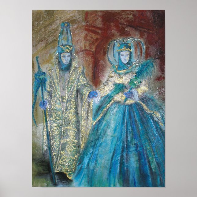 Pôster Carnaval de Veneza (Frente)