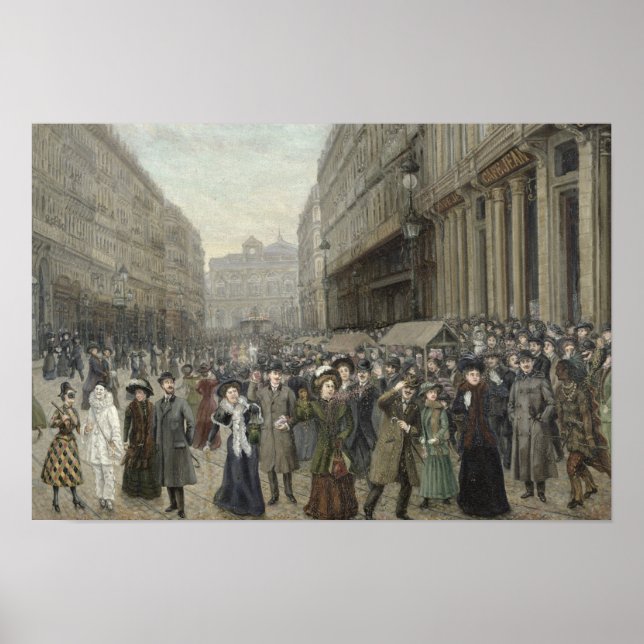 Pôster Carnaval em Lille (Frente)